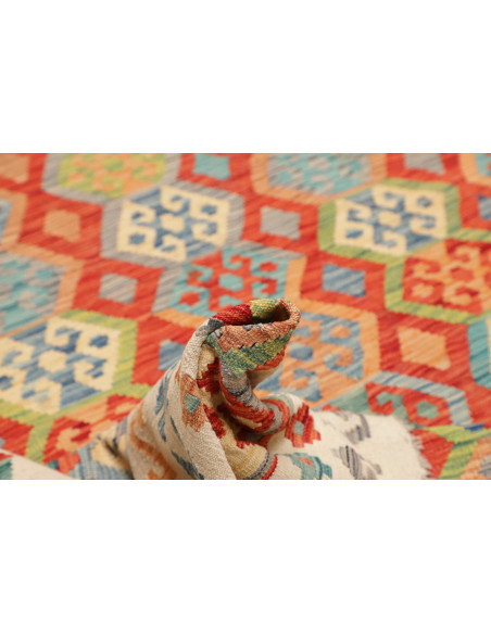 Kilim 209x301 Cm Kilim Afghanistan, Lana Cardata A Mano