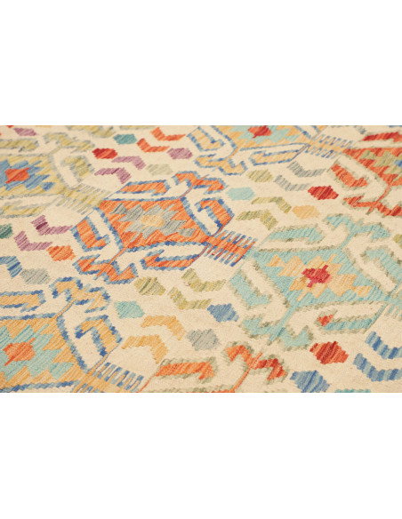 Kilim 203x294 Cm Kilim Afghanistan Hand-spun Wool Cotton