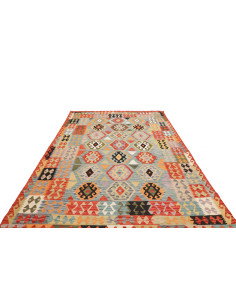 Kilim 209x315 Cm Kilim, Afghanistan, Lana Cardata A Mano, 2