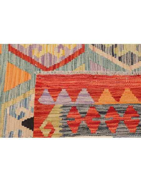 Kilim 209x315 Cm Kilim, Afghanistan, Hand-carded Wool,