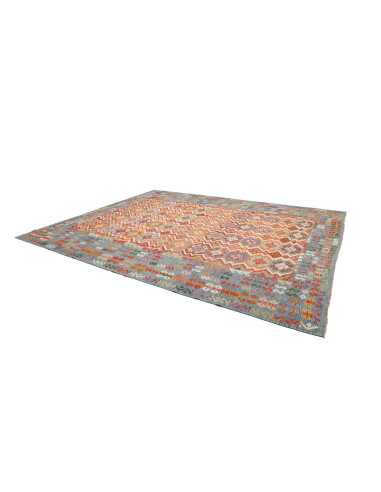 Rug Kilim Afghanistan 315x393 Sky Blue Orange
