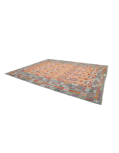 Rug Kilim Afghanistan 315x393 Sky Blue Orange