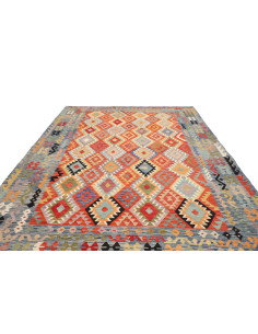 Kilim 256x354 Cm Kilim, Afghanistan, Lana Cardata A Mano 2