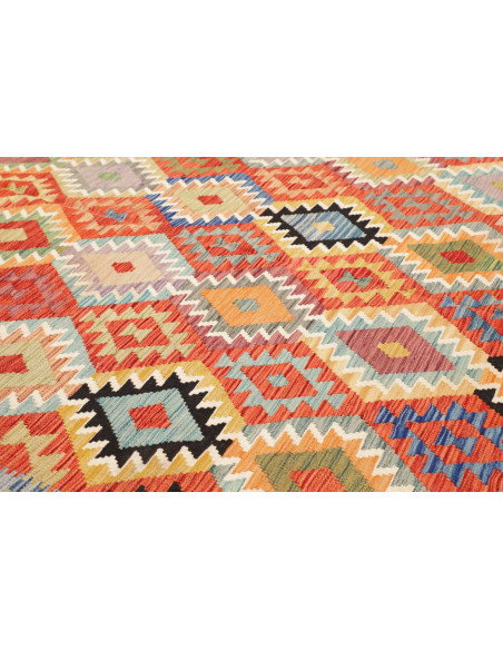 Kilim 256x354 Cm Kilim, Afghanistan, Hand-carded Wool (warp: