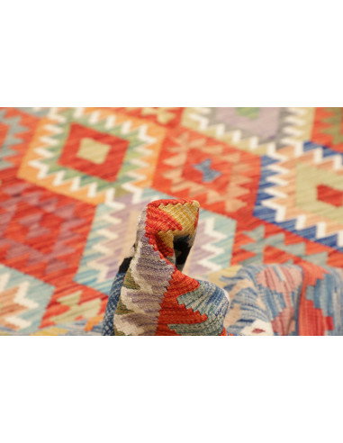 Kilim 256x354 Cm Kilim, Afghanistan, Hand-carded Wool (warp: