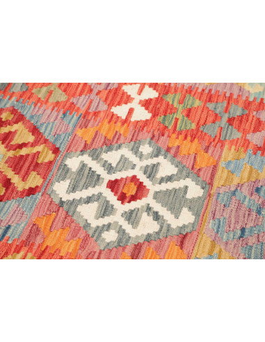Kilim 82x245 Cm Kilim Afghanistan, Hand-carded Wool, Cotton