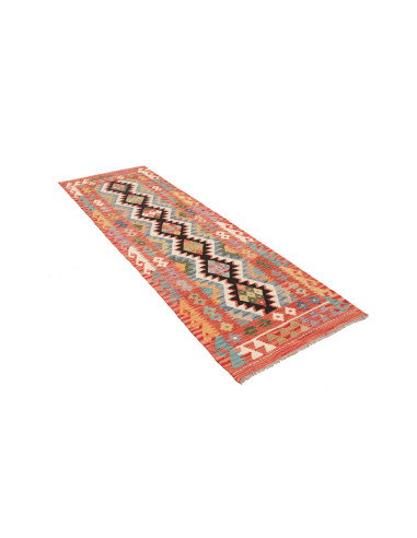 Kilim 79x243 Cm Kilim, Afghanistan, Hand-carded Wool,