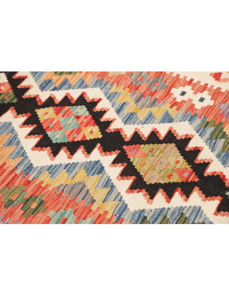 Kilim 79x243 Cm Kilim, Afghanistan, Hand-carded Wool,