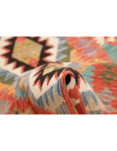 Kilim 79x243 Cm Kilim, Afghanistan, Hand-carded Wool,