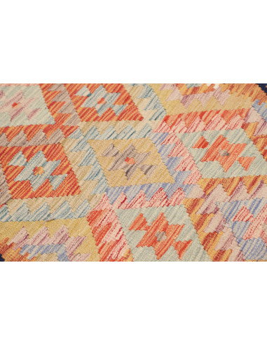 Kilim 77x250 Cm Kilim, Afghanistan, Hand-carded Wool, Cotton