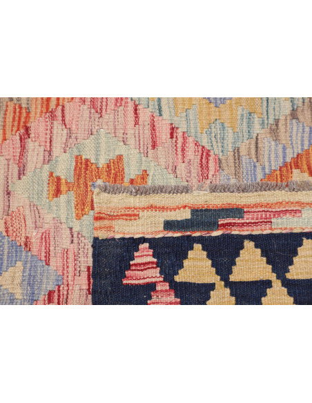 Kilim 77x250 Cm Kilim, Afghanistan, Hand-carded Wool, Cotton