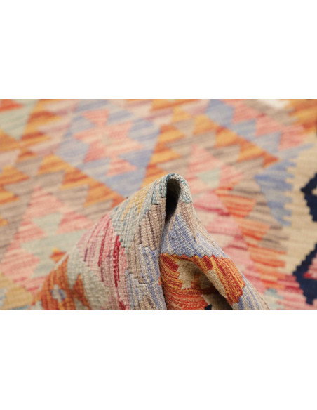 Kilim 77x250 Cm Kilim, Afghanistan, Hand-carded Wool, Cotton