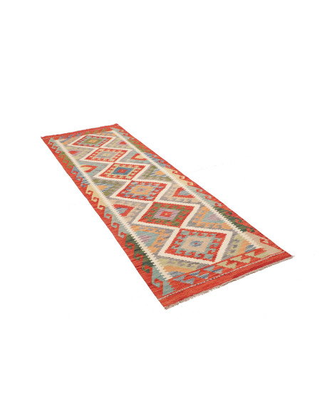 Kilim 81x243 Cm Kilim, Afghanistan, Lana Cardata A Mano