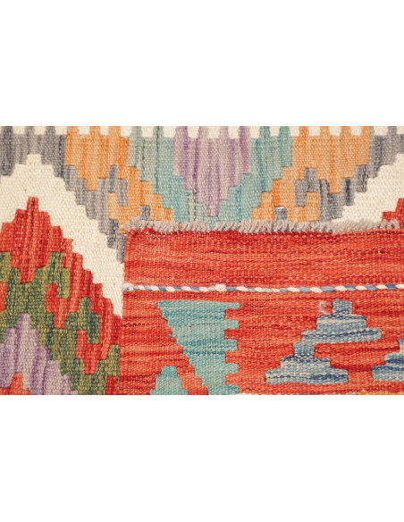 Kilim 81x243 Cm Kilim, Afghanistan, Lana Cardata A Mano