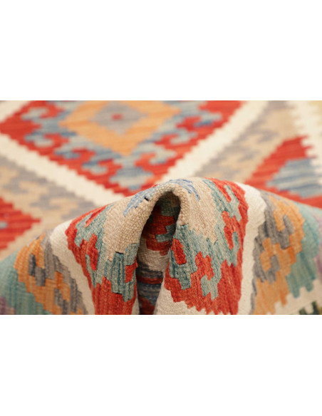 Kilim 81x243 Cm Kilim, Afghanistan, Lana Cardata A Mano