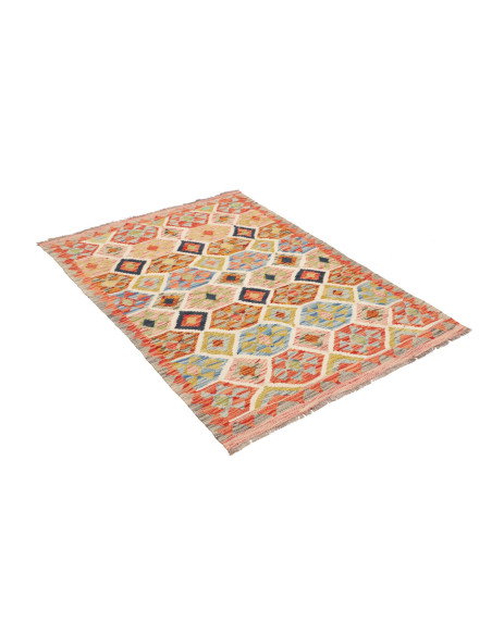 Kilim 99x135 Cm Kilim Afghanistan Lana Cardata A Mano
