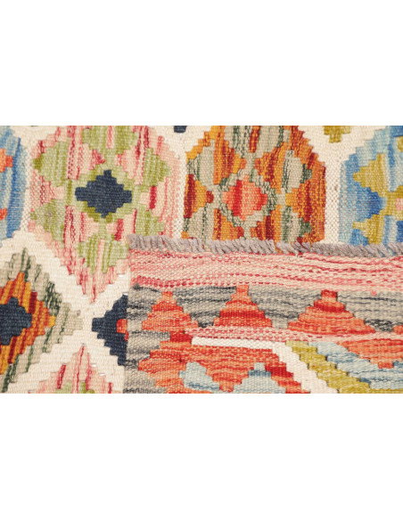 Kilim 99x135 Cm Kilim Afghanistan Hand-carded Wool