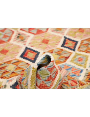 Kilim 99x135 Cm Kilim Afghanistan Lana Cardata A Mano