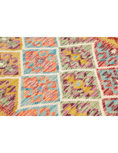 Kilim 102x140 Cm Kilim, Afghanistan, Hand-carded Wool (warp: