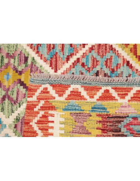 Kilim 102x140 Cm Kilim, Afghanistan, Hand-carded Wool (warp: