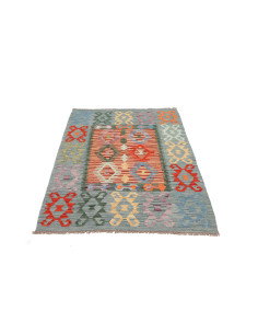Kilim 104x148 Cm Kilim Afghanistan Hand-carded Wool (warp: 2