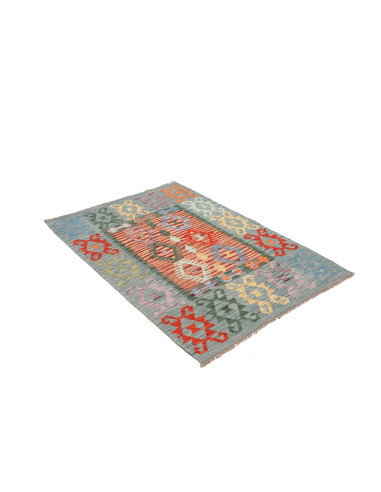 Kilim 104x148 Cm Kilim Afghanistan Hand-carded Wool (warp: