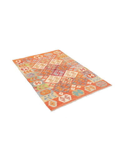 Kilim 102x148 Cm Kilim Afgano. Materiale: Lana Cardata A