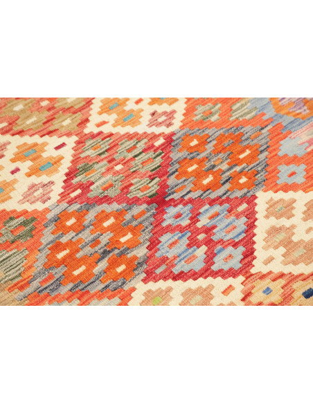 Kilim 102x148 Cm Kilim Afgano. Materiale: Lana Cardata A