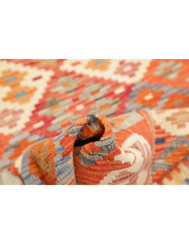 Kilim 102x148 Cm Kilim Afgano. Materiale: Lana Cardata A