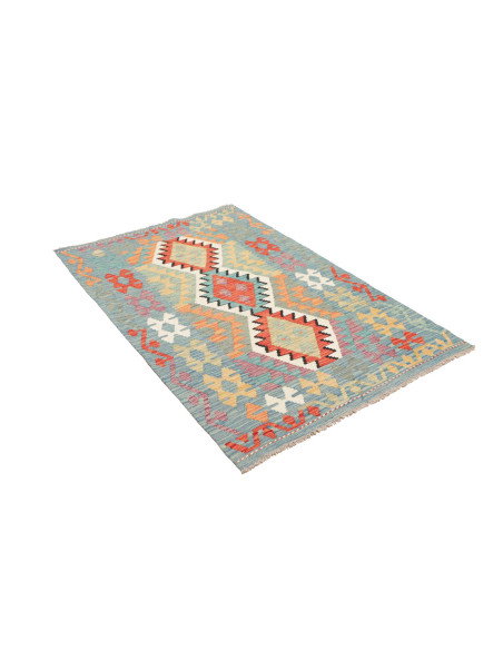 Kilim 102x155 Cm Kilim Afghanistan Hand-carded Wool (cotton