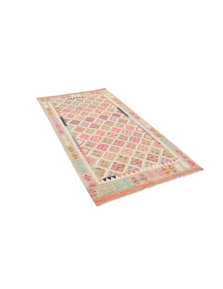 Kilim 105x196 Cm Kilim Afghanistan Lana Cardata A Mano
