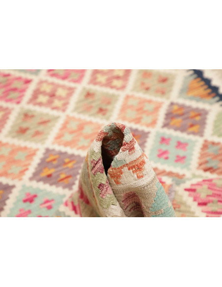 Kilim 105x196 Cm Kilim Afghanistan Lana Cardata A Mano