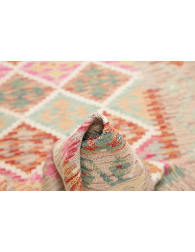 Kilim 99x200 Cm Kilim, Afghanistan, Lana Cardata A Mano