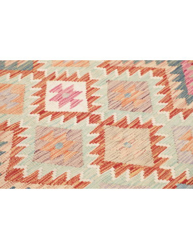 Kilim 97x207 Cm Kilim, Afghanistan, Lana Cardata A Mano