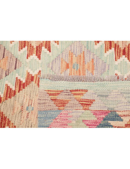 Kilim 97x207 Cm Kilim, Afghanistan, Lana Cardata A Mano