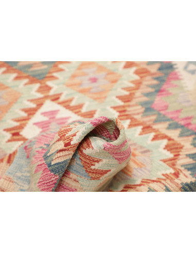 Kilim 97x207 Cm Kilim, Afghanistan, Lana Cardata A Mano
