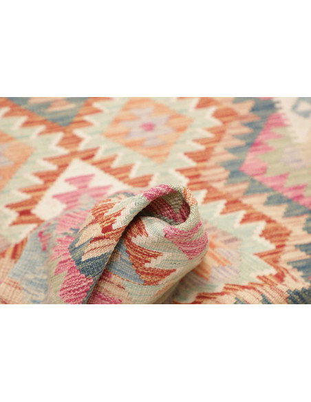 Kilim 97x207 Cm Kilim, Afghanistan, Lana Cardata A Mano