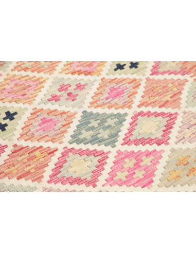 Kilim 96x195 Cm Kilim, Afghanistan, Hand-carded Wool (warp