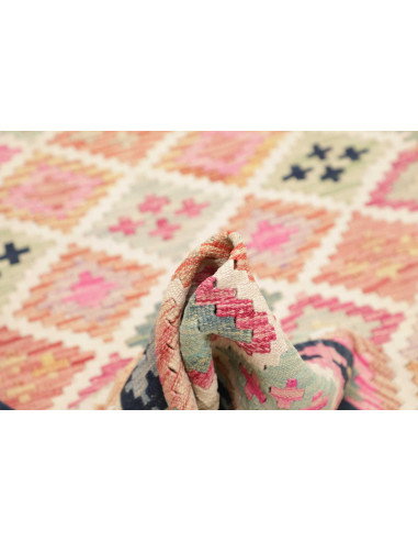 Kilim 96x195 Cm Kilim, Afghanistan, Lana Cardata A Mano