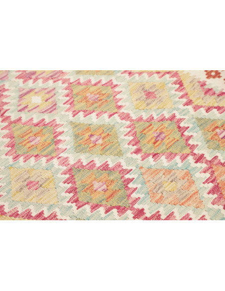 Kilim 102x192 Cm Kilim Afghanistan, Hand-carded Wool