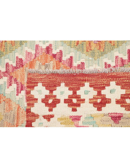Kilim 102x192 Cm Kilim Afghanistan, Hand-carded Wool