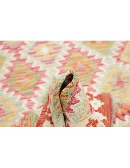Kilim 102x192 Cm Kilim Afghanistan, Hand-carded Wool
