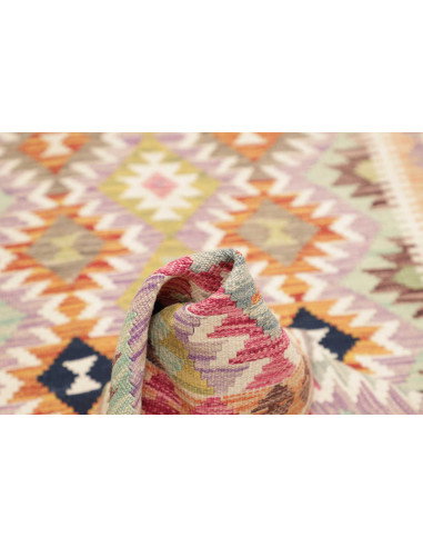 Kilim 104x198 Cm Kilim, Afghanistan, Lana Cardata A Mano