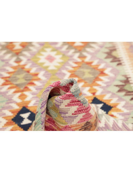 Kilim 104x198 Cm Kilim, Afghanistan, Lana Cardata A Mano