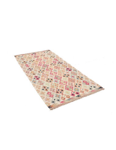 Kilim 100x203 Cm Kilim Afghanistan Hand-carded Wool (warp: