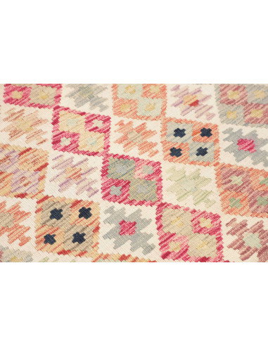 Kilim 100x203 Cm Kilim Afghanistan Hand-carded Wool (warp: