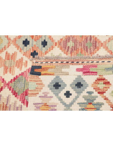 Kilim 100x203 Cm Kilim Afghanistan Hand-carded Wool (warp: