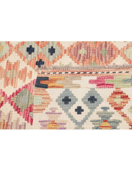 Kilim 100x203 Cm Kilim Afghanistan Hand-carded Wool (warp: