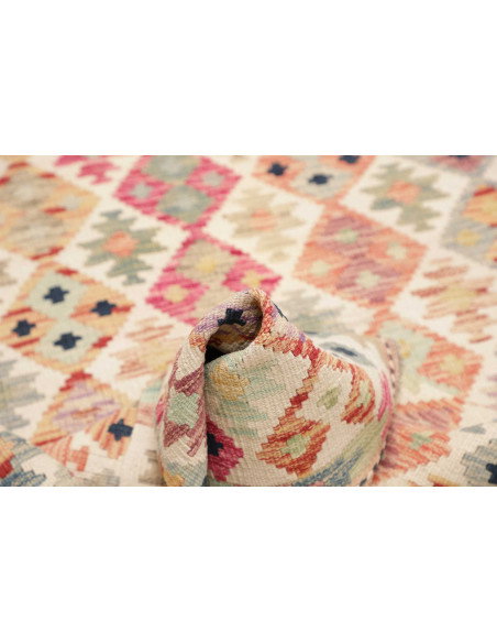 Kilim 100x203 Cm Kilim Afghanistan Hand-carded Wool (warp: