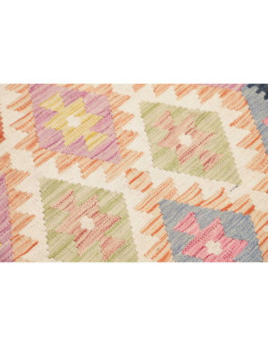Kilim 97x206 Cm Kilim, Afghanistan, Lana Cardata A Mano Con